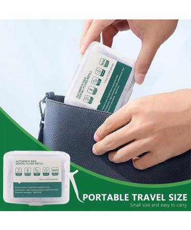 200PC Dental Flossers - Hygienic Tooth Cleaning & Portable Toothpicks for Families & Travel | International Shipping - Buy Online on GoSupps.com