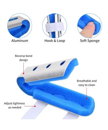 Cozlly Finger Splints - Adjustable Support for Trigger Finger, Mallet Finger, Arthritis - Sizes S, M, L - Buy Online on GoSupps.com