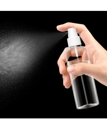 UooTach 8 x 100ml Portable Spray Bottles - Atomizer with Labels & 2 Horses for Perfume Oils Disinfection - Travel-Friendly Refilling Solution - Buy Online on GoSupps.com