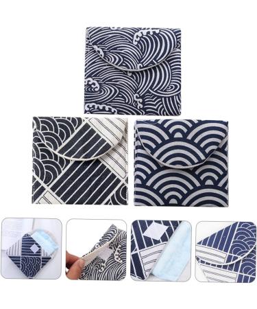 Cabilock Menstrual Pad Bag 2 Sets - High Capacity Napkin Holder and Nursing Pad Pouch - Assorted Colors - Pack of 2 - Buy Online on GoSupps.com