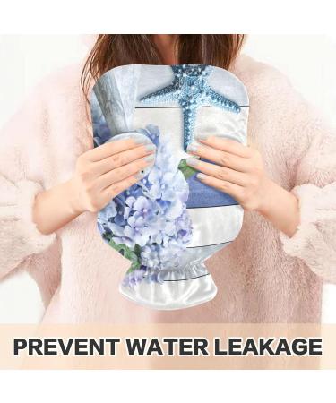 Buy Naanle 2L Hot Water Bottle - Hortanges Flower Transparent Design for Bed Hand & Feet Warmer | Pain Relief Hot & Cold Solution - Buy Online on GoSupps.com