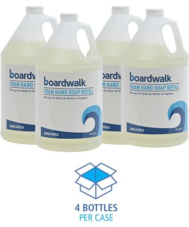 Buy Boardwalk 5005-04-GCE00 Herbal Mint Foaming Hand Soap - 1 Gallon | International Shipping Available - Buy Online on GoSupps.com