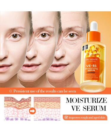 Vitamin B5 Face Routine Set for Women | Hydrating & Moisturizing Skin Care | Cleanser Toner Serum Eye Cream Face Cream | Strengthen Skin Barrier & Oil Control - Buy Online on GoSupps.com