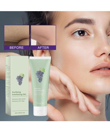 Jorondy Purifying Exfoliating Gel Greteam Purifying Exfoliating Gel Jorondy Gel Exfoliant Face And Body Exfoliating Scrub Gel Purifying Exfoliating Deep Cleansing Gel For Face (3PC 30G) - Buy Online on GoSupps.com