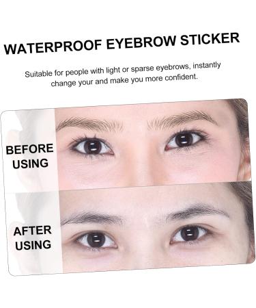  Didiseaon Didiseaon 8 Sheets Sticker Imitation Eco Eyebrow Tattoos Tattoo Eyebrow Waterproof Decor Girly 3d Eyebrow Lines Cosmetic Transfer Stickers - Buy Online on GoSupps.com