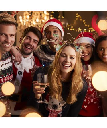 Buy Reindeer Anti-Anti Lemand Christmas Hair Accessories - Butterfly Headband & Stirring Strap for Festive Parties - Buy Online on GoSupps.com