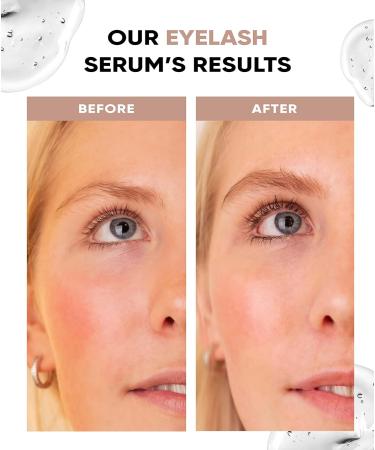 Perfect Look London Organic Eyelash Serum - Rapid Lash Growth for Longer, Fuller Lashes - 5ml - Buy Online on GoSupps.com
