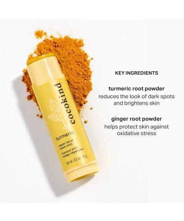 Cocokind Turmeric Mask Stick - Organic Spot Treatment for Dark Spots & Acne with Turmeric Tea Tree Oil & Ginger Root - Buy Online on GoSupps.com
