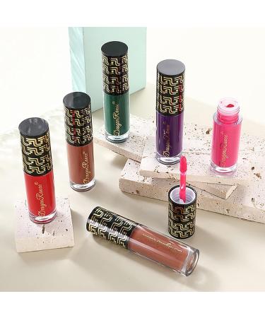 Petansy Matte Liquid Lipstick Set - 24-Hour Long Lasting Waterproof Lipstick in Multi Colored Shades - Halloween Makeup Gift for Women - Buy Online on GoSupps.com
