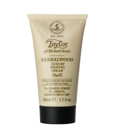 Taylor of Old Bond Street Shaving Cream Tube Sandalwood 50ml