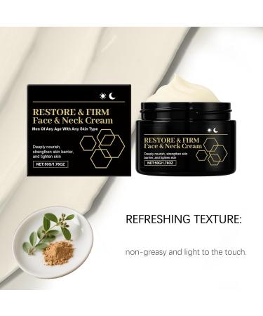 Cr me Hydratante Visage Et Cou For Hommes Soin Anti-rides Quotidien For Nourrir La Peau. - Buy Online on GoSupps.com