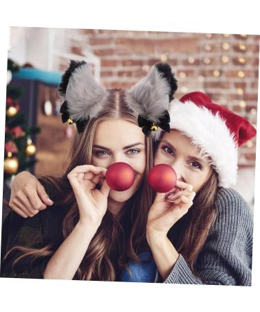 MERRYHAPY Cat Ear Bell Headband Rat Cat Ears Headband Grey Ears Cosplay Headband 1920s Headdress Bell Hairband Costumes Red Cat Ears Tail Grey Headband Dog Hair Jewelry Ear Hair Hoop Fabric - Buy Online on GoSupps.com