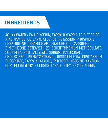 CeraVe Facial Moisturizing Lotion Pm | Ultra Lightweight Night Face Moisturizer With Hyaluronic Acid | Fragrance Free 89 Milliliters (1 Pack) - Buy Online on GoSupps.com