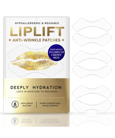 Anti Wrinkle Patches for Lip Overnight Lip Care Treatment with Comfortable & Breathable Design Easy to Carry Smoothing Fine Lines & Smile Lines Yellow