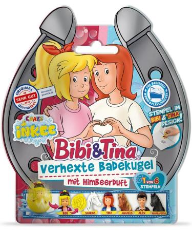 Buy INKEE Bibi Blocksberg & Tina Bath Bombs - Fun Children's Bath Bombs with Surprise! - Buy Online on GoSupps.com