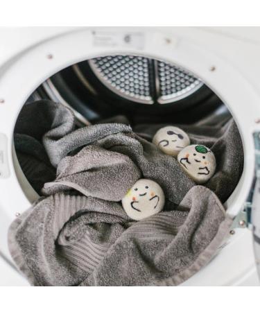 Buy XL Wool Dryer Balls - Natural Fabric Softener Reduces Wrinkles & Drying Time (Pack of 6) | Eco-Friendly Laundry Solution - Buy Online on GoSupps.com