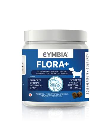 Cymbia Flora+ Microflora Digestive Health Supplement for Dogs - Prebiotics & Probiotics for Dogs - Supports Gut Health & Immune System - Active Blend Floramuno Boost+ Approx. 70 Days Supply