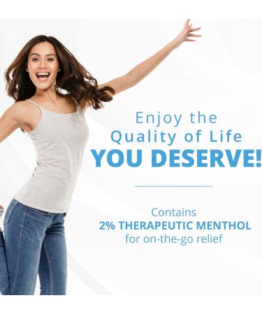 Cold Therapy Gel for Sprains & Muscle Pain Relief - Soothing Menthol Cream for Instant Arthritis & Restless Legs Relief | 8 oz - Buy Online on GoSupps.com