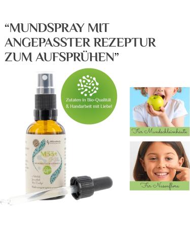 Microveda M33 Kids 50ml Bio Microbiotic Oral Spray - 100% Vegan Peppermint Flavor Fermented with Probiotics - Buy Online on GoSupps.com