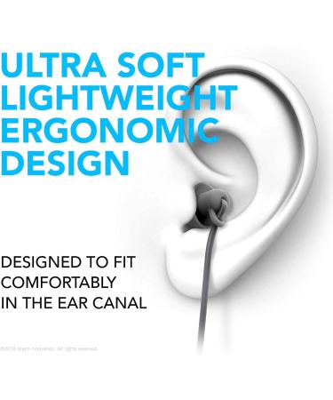 Buy Sleeping Earbud Headphones - Noise Cancelling Silicon Earplugs for Sleep Travel & Relaxation - ASMR Compatible (Black - Buy Online on GoSupps.com