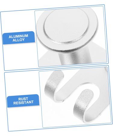 Cabilock 8 pcs No Hook Shaving Hooks - Bathroom Razor Storage & Holder Aluminum Alloy Razor Shaver Organizers - Buy Online on GoSupps.com