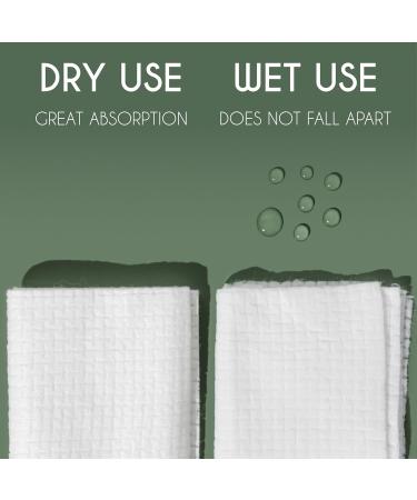 Whistle Wellness Disposable Face Towels - Biobased Ultra Soft Makeup Remover Wipes for Sensitive Skin - 50 Count Resealable Box - Buy Online on GoSupps.com