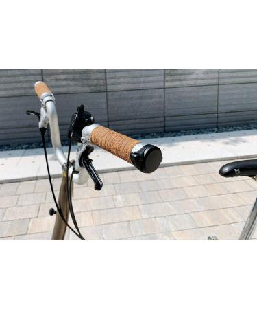 CORKY Urban Bike Mirror - Folding Rear-view Handlebar Mirror in Black - Buy Online on GoSupps.com