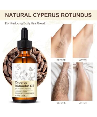 CFXYHNOX Cyperus Rotundus Oil for Hair Removal 100% Pure Natural Oil for Skin & Hair Care Supports Skin Moisture Suitable for All Skin Types 1Pack - Buy Online on GoSupps.com
