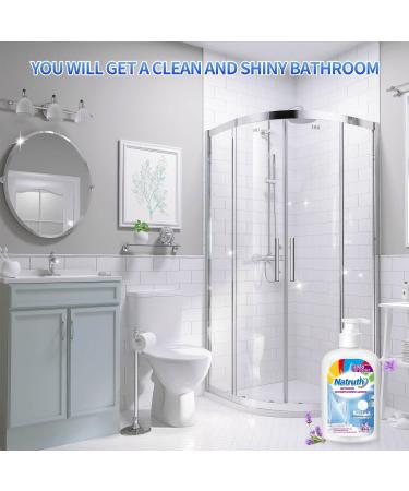 NATRUTH Lavender Shower Screen Cleaner 500ml - Limescale Remover for Glass Shower Screens - Buy Online on GoSupps.com
