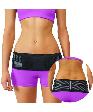 XFly sacroiliac hip belt Versio back belt joint bandage for women and men triple strength plus relieves sciatica pelvis lower back and leg pain stabilizes Si joints