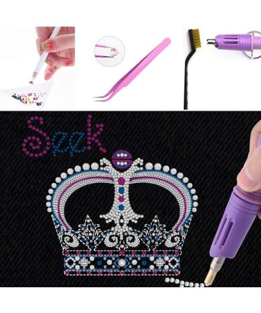 Hotfix Applicator Tool Set - 7 Sizes Tweezers & Accessories for Crafting & DIY Projects - Buy Online on GoSupps.com