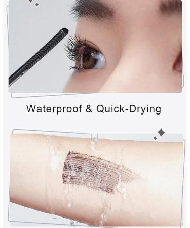TXYUE Waterproof Sweatproof and Lengthening Curling Mascara 3D Silk Fiber Eyelash Brush Volumizing and QuickDrying Light and Longlasting Eyelash Enhancer 1 Piece 1 Piece - Buy Online on GoSupps.com
