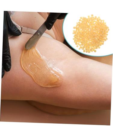 FRCOLOR For Women Hair Removal Cream Hard Granules Suitable For Face Legs Armpits Eyebrows Waxing 100g Yellow - Buy Online on GoSupps.com