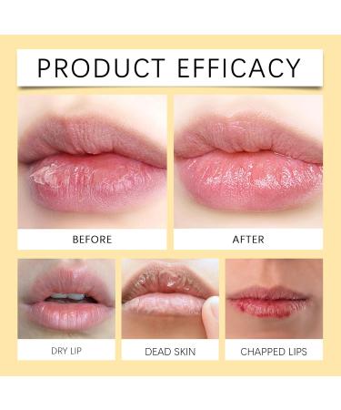 Lip Scrub For Exfoliating Lip Care Moisturize & Nourish Dry Cracked Lips Moisturizing Lip Scrub with Vanilla Extract & Shea Butter 1 oz - Buy Online on GoSupps.com