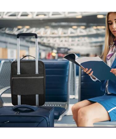 Emissary Large Waterproof Shoe Bag - Holds 3 Pairs - Black Travel Shoe Bags with Pocket - Ideal for Storage and Packing - Sneaker Bag for Women and Men - Buy Online on GoSupps.com