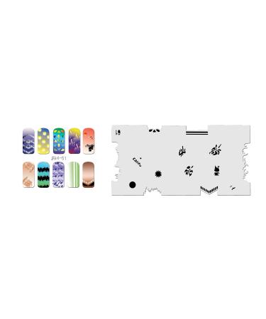 Fingernail stencil (airbrush nail art) Fengda JFH04-061