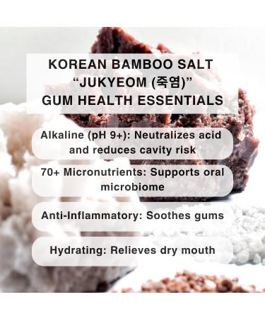 OJOOK Bamboo Salt Toothpaste with nHA | Fluoride Free Nano Hydroxyapatite Remineralizing Sensitive Teeth Whitening - Dentist Recommended Oral Care - Pepperming & Pine Flavor 3 Fl Oz 1 Pk - Buy Online on GoSupps.com