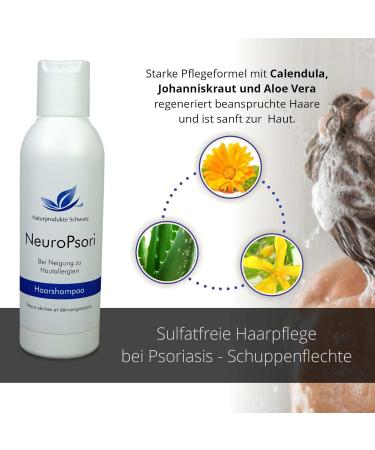  Naturprodukte Schwarz Naturprodukte Schwarz Shampooing NeuroPsori - Atopic Dermatitis and Psoriasis - 250 ml - Buy Online on GoSupps.com