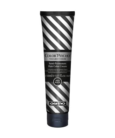Osmo Color Psycho Wild Black Semi Permanent Hair Colour Cream Dye 150ml
