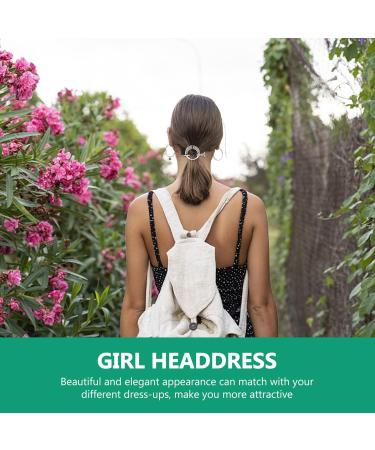 Vintage Celtic Knot Crown Hair Clips | Elegant Metal Hairpins & Hair Jewels - Buy Online on GoSupps.com