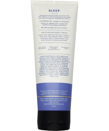 Bath and Body Works Aromatherapy SLEEP - LAVENDER VANILLA Body Cream 8 oz (Retired Fragrance) | Calming and Nourishing Formula - Buy Online on GoSupps.com