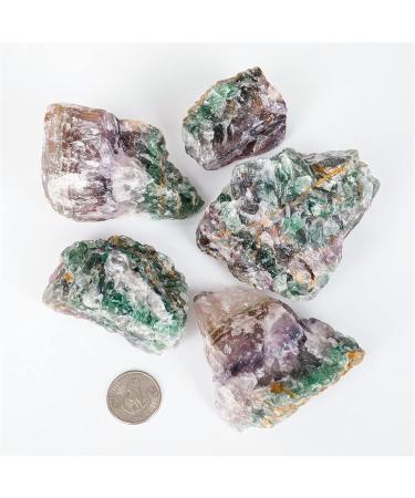 Natural Crystal Rough Natural Crystal Rough 1kg Colorful Fluorite Natural Stones Crystals Raw Minerals Quartz Home Decor Stones Home Decoration - Buy Online on GoSupps.com