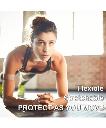Hysimedy Silicone Adhesive Bandages - Ultra-Waterproof, Hypoallergenic & Latex-Free - 30 Count, 1.64x4 IN - Ideal for Sensitive Skin, Elderly, and Kids - Buy Online on GoSupps.com