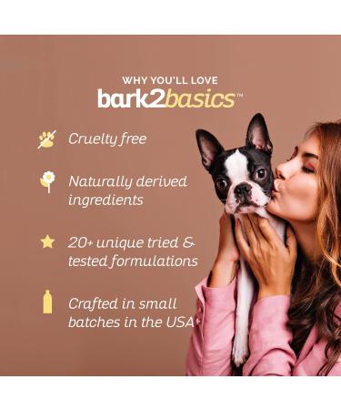 Bark2Basics Anti Stat Pet Scissoring Spray and Detangler for Dogs and Cats 8 oz - Natural Ingredients Combing and Brushing Spray Removes Mats and Tangles Silicone-Free - Buy Online on GoSupps.com