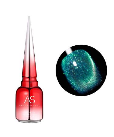 YOXIER Nail Polish Reflective Glitter Nail Sparkling Soak Off Gel Bright for Salon 5 1 Pcs