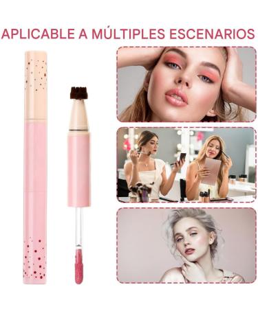 Fake Stamp 2 in 1 Waterproof Cosmetic Quick Dry for Women Girls Cosplayer Cheeks Face Party Photos Costumes Summer Travel Vacation 02 - Buy Online on GoSupps.com