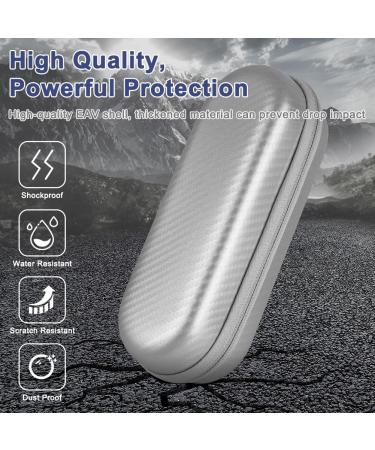 LOPHE Electric Toothbrush Travel Case Dustproof Toothbrush Storage Holder Portable Toothbrush Protective Cover Bag Electric Toothbrush Case Container for Business Camping Travel (Sliver) Purple - Buy Online on GoSupps.com