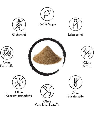 100g Pure Pomegranate Extract Powder - Additive-Free Punica Granatum High Dose Concentrated Natural Vegan Supplement - Buy Online on GoSupps.com