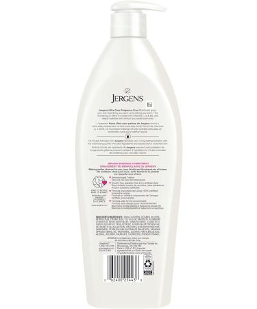Jergens Ultra Care Fragrance Free Oil-Infused Moisturizer & Body Lotion for Extra-Dry Skin (620 Ml) 620 ml (Pack of 1) 620mL - Buy Online on GoSupps.com