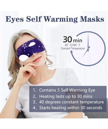 Steam Eye Mask for Dark Circles | Self Warming, Stress Relief, Sleep Aid - Buy Online on GoSupps.com